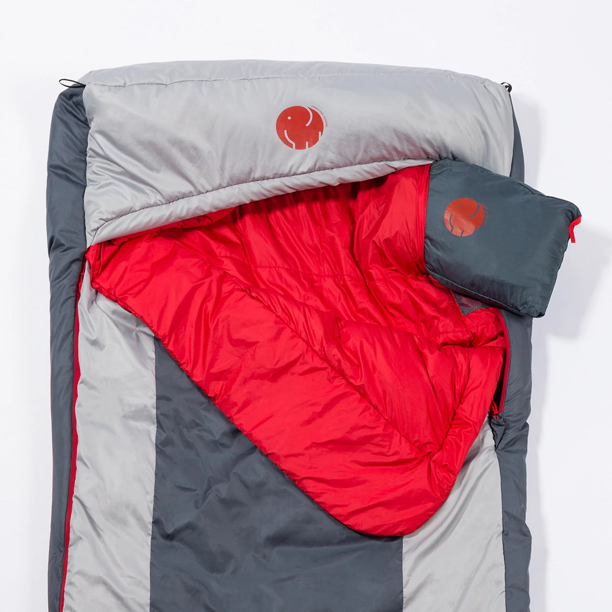 Multi-Down Hooded Mummy Sleeping Bag B858