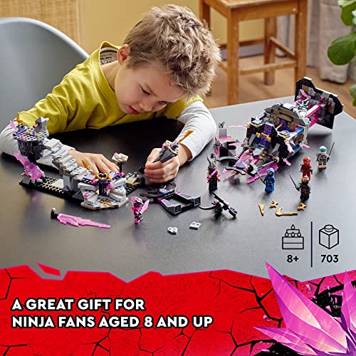 LEGO NINJAGO The Crystal King Temple Action Playset M40543