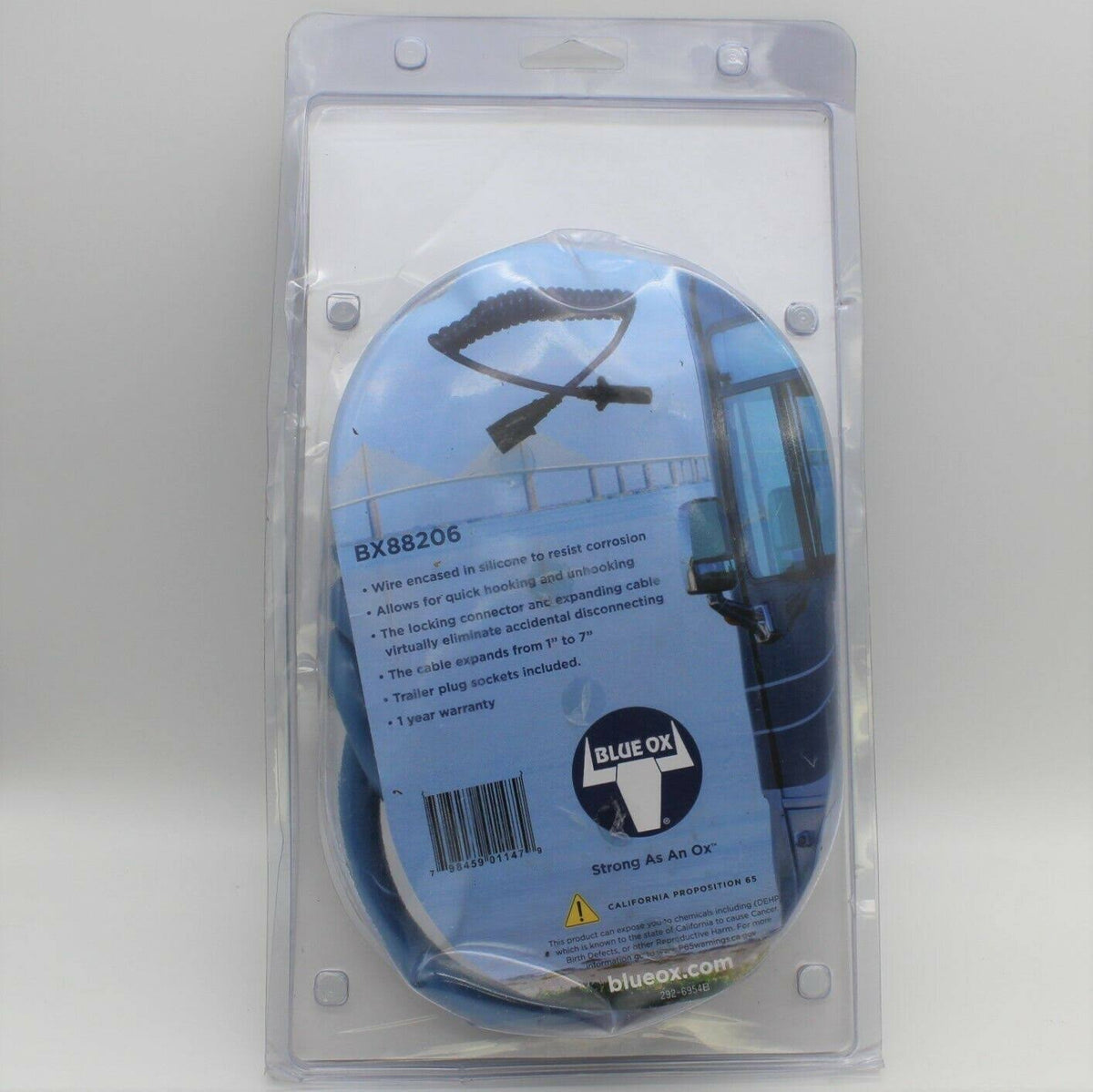 7 to 6 Coiled Electrical Cable D2145