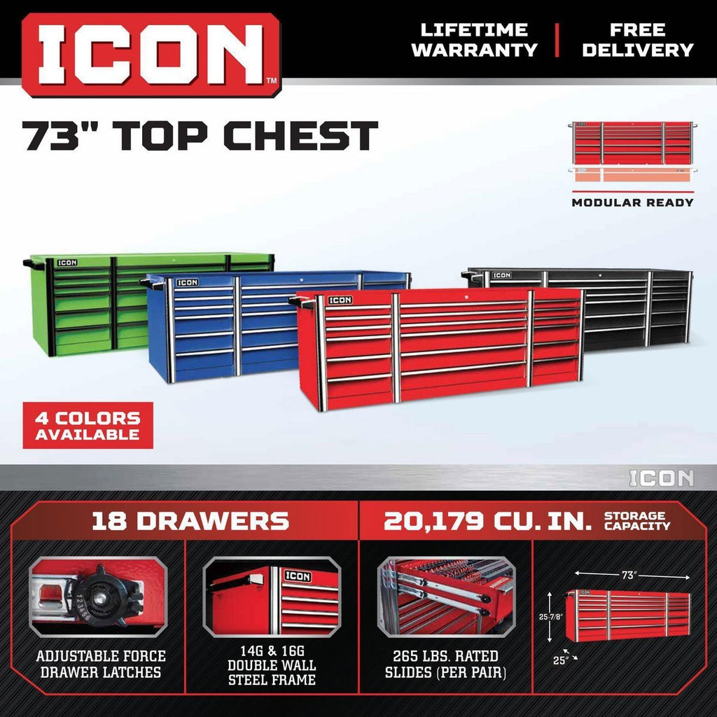 73 in. Top Chest T133377