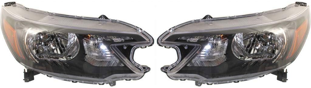 Headlight Assembly Pair for Honda CR-V 2012 2013 2014 O5855