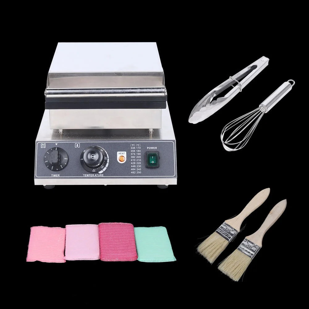 25Pcs Mini Non-stick Waffle Maker Machine 110V J778421