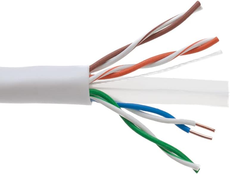 1000ft CAT6 Solid Ethernet LAN UTP 23AWG Network Cable (Blue) X673