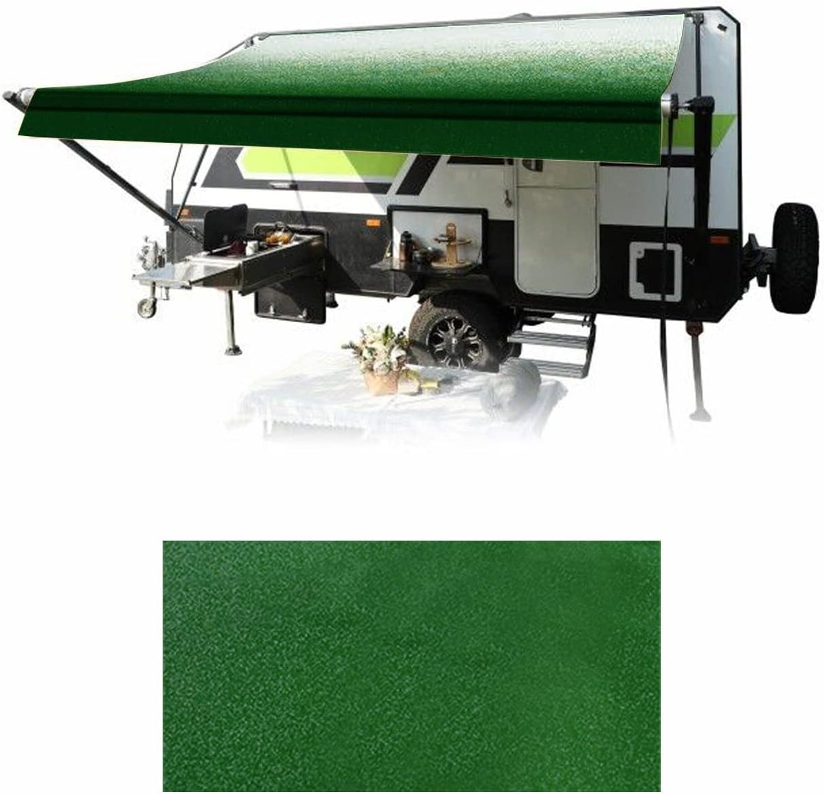 Beige RV Awning Fabric Replacement S733273