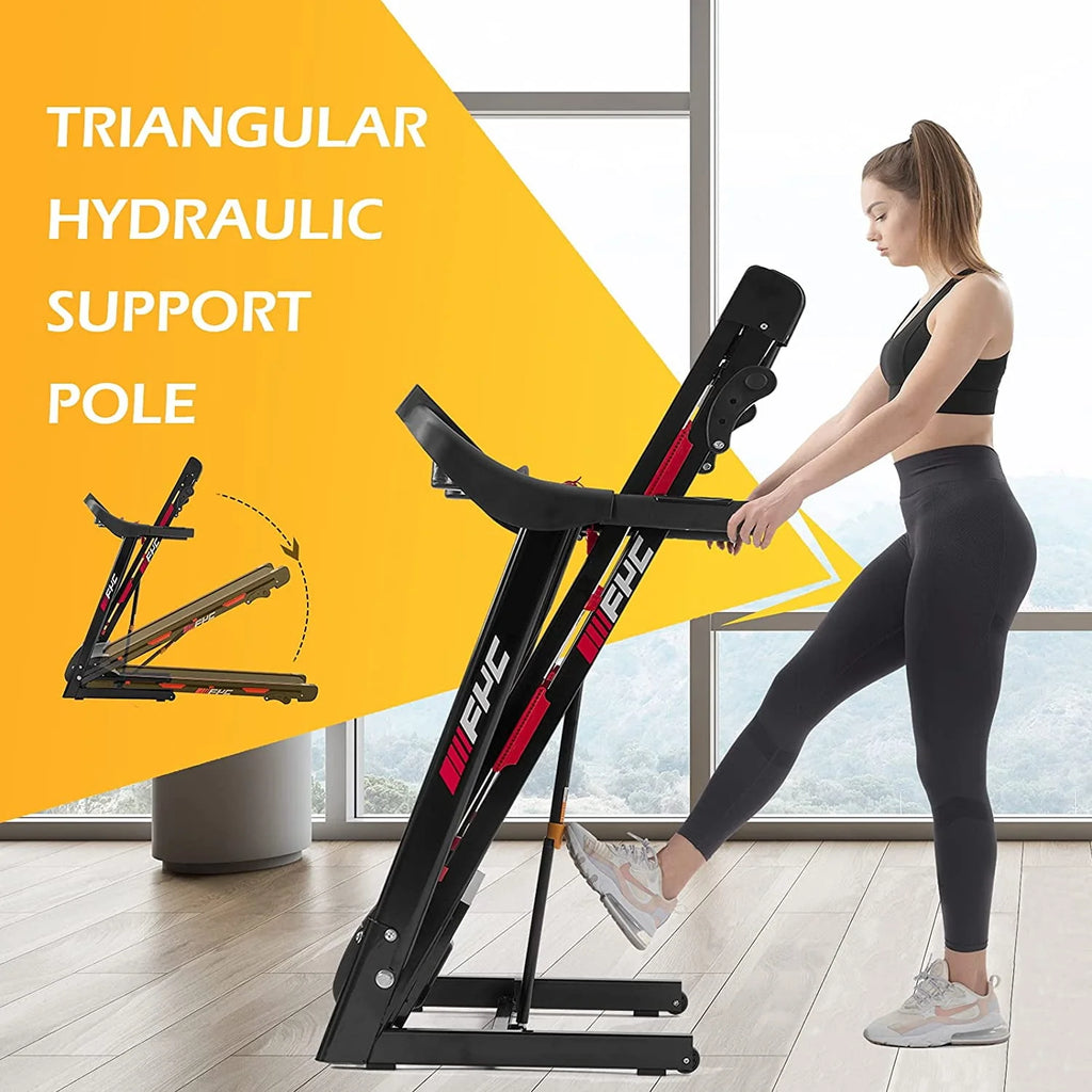 Folding Treadmill with Incline, 3.5HP Y4099