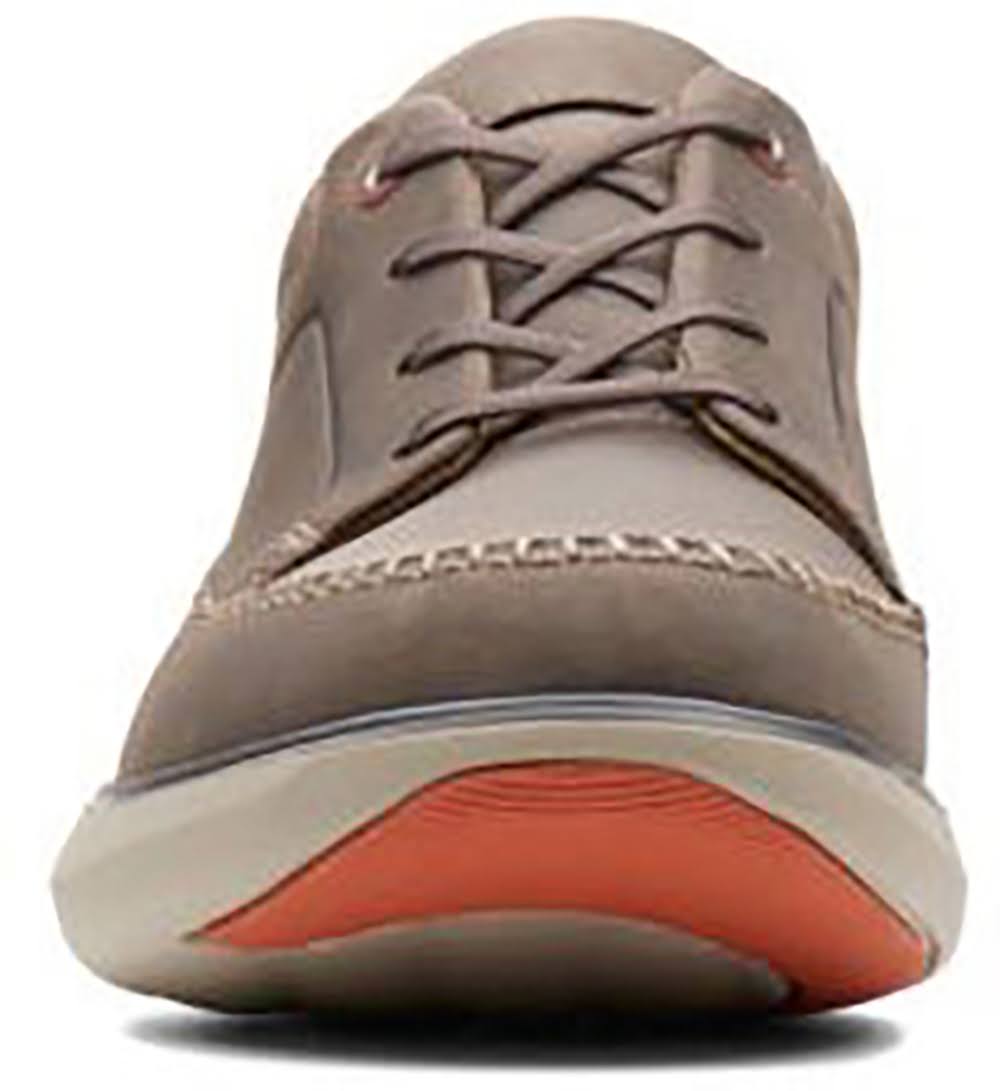 Dark Grey Leather Lace-Up Shoes D834332