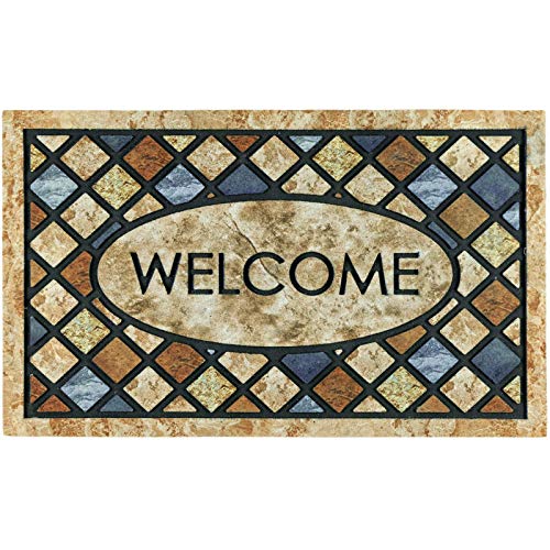 17x 30 Inch Non Slip Rubber Back Door Mat X22014