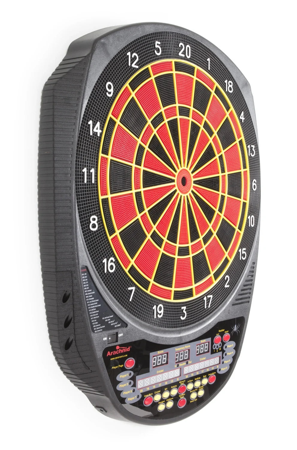 Electronic Dartboard with 27 Games and 123 Variations for 8 Players E8506