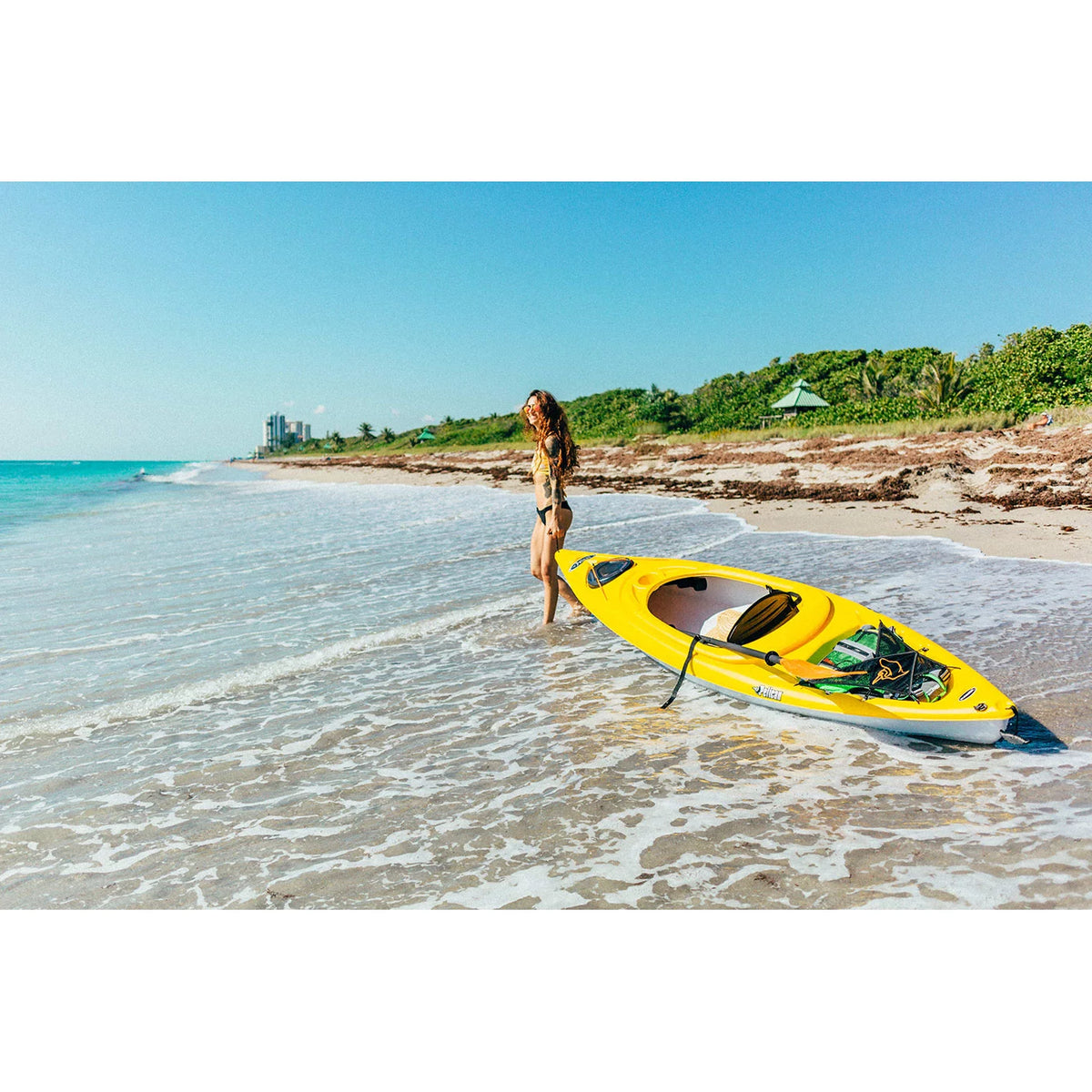 10 ft Yellow Sit-In Kayak I476958