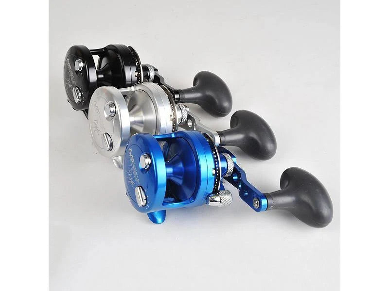 2-Speed Lever Drag Casting Reel Blue C25704