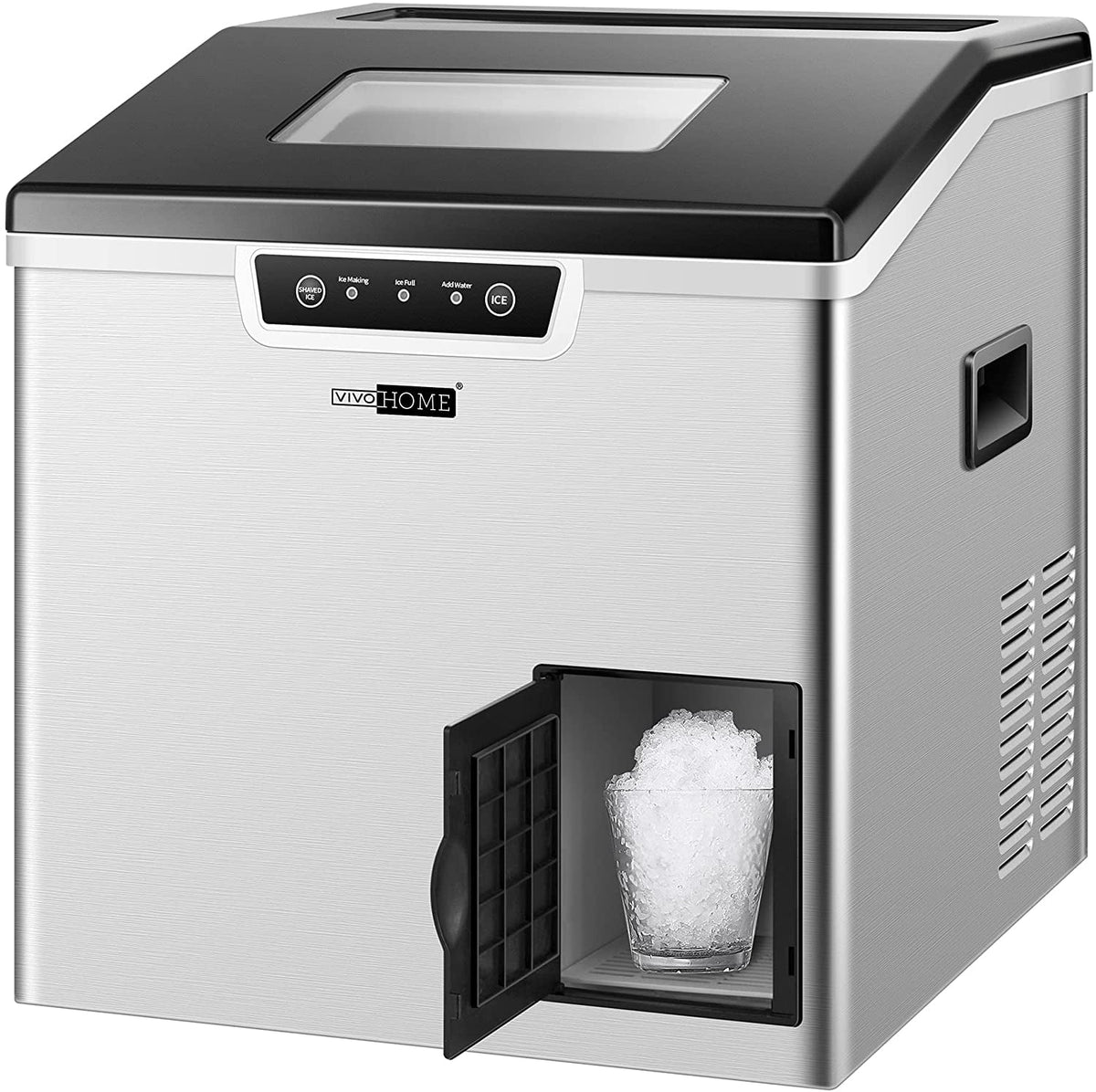 2 in 1 Countertop Ice Maker & Ice Shaver Machine, 33lbs/Day M37896