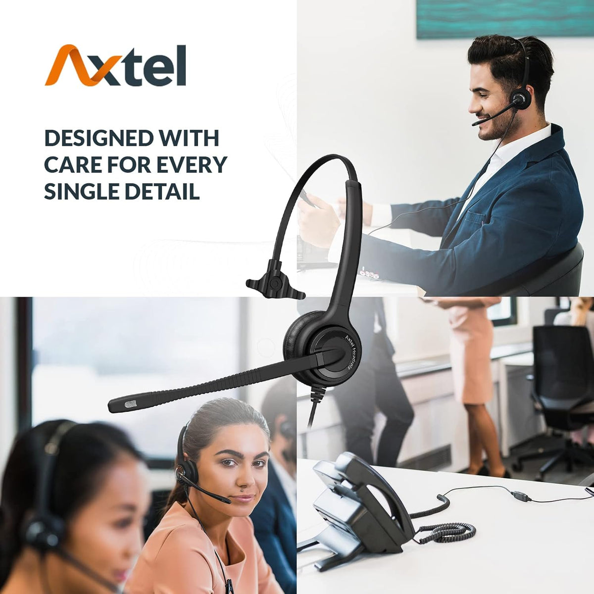 Mono NC Headset with Cable Q233