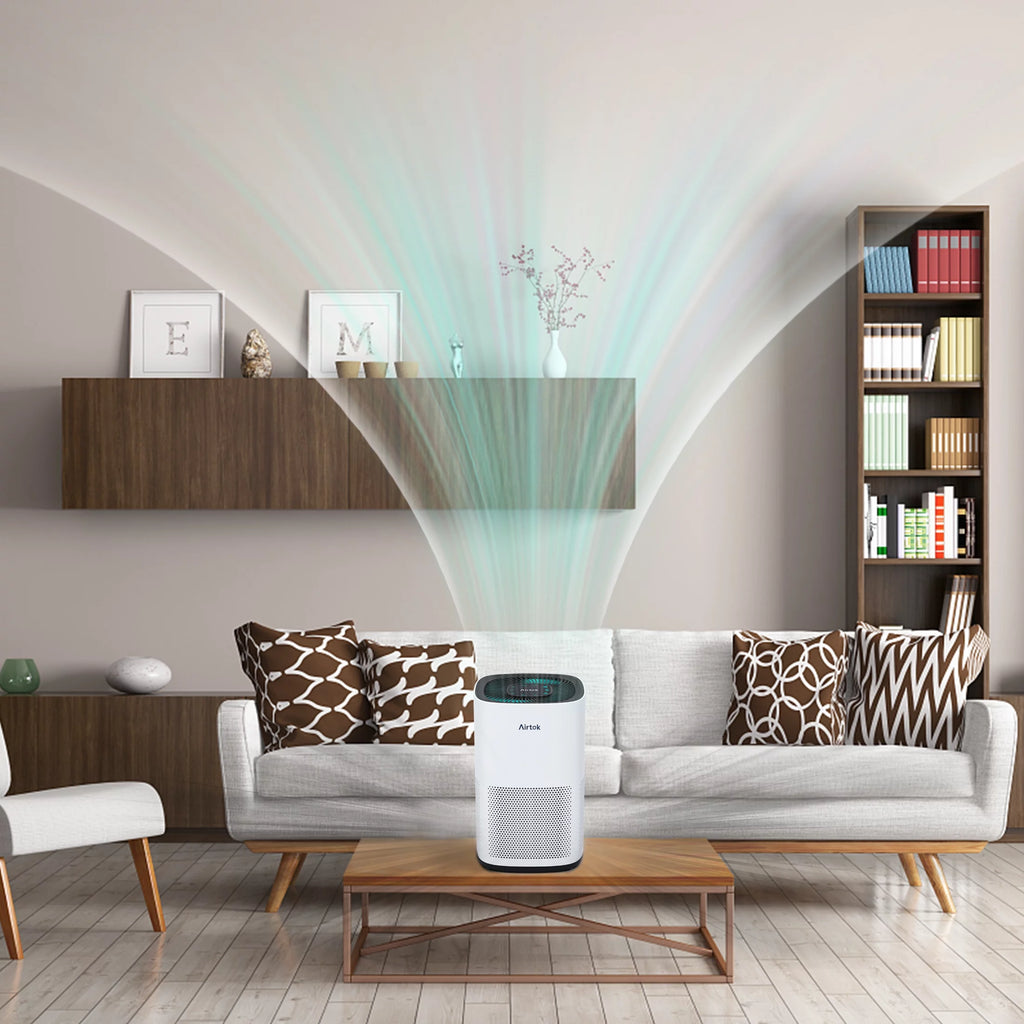 White True H13 Hepa Air Purifier T909959