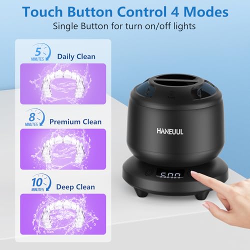 Ultrasonic Retainer Cleaner with 4 Modes (White) U5204