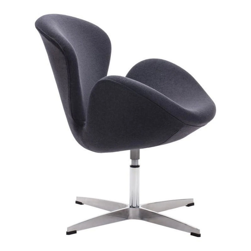 Gray Wood Occasional Chair M954