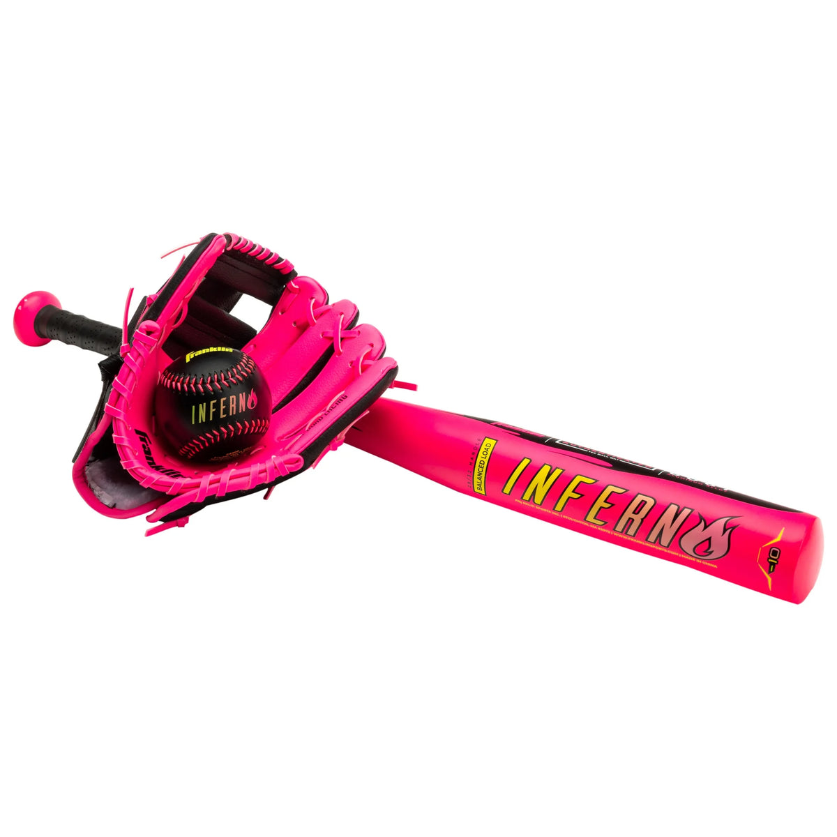 Pink Youth Tee Ball Set Y4677