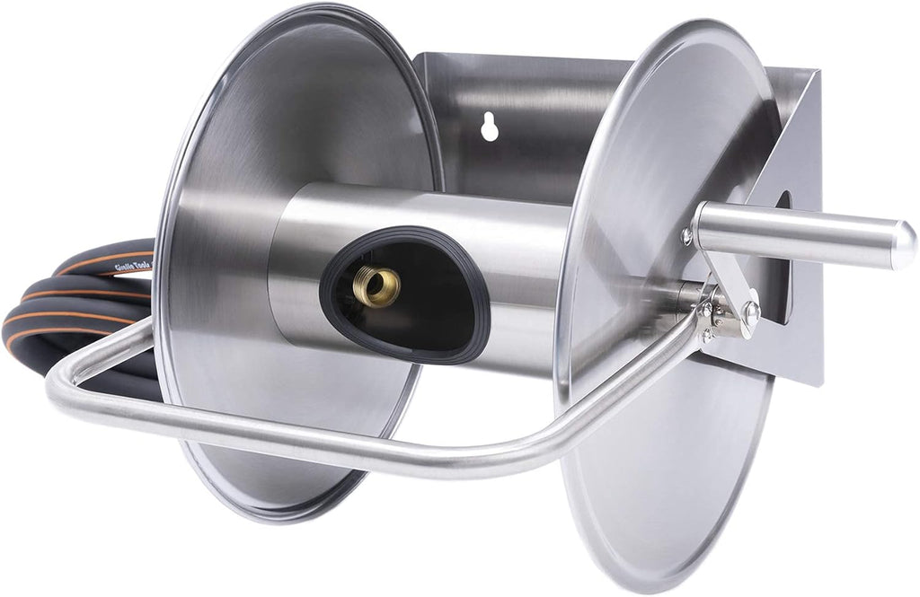 Stainless Steel Hose Reel with Crank J2547