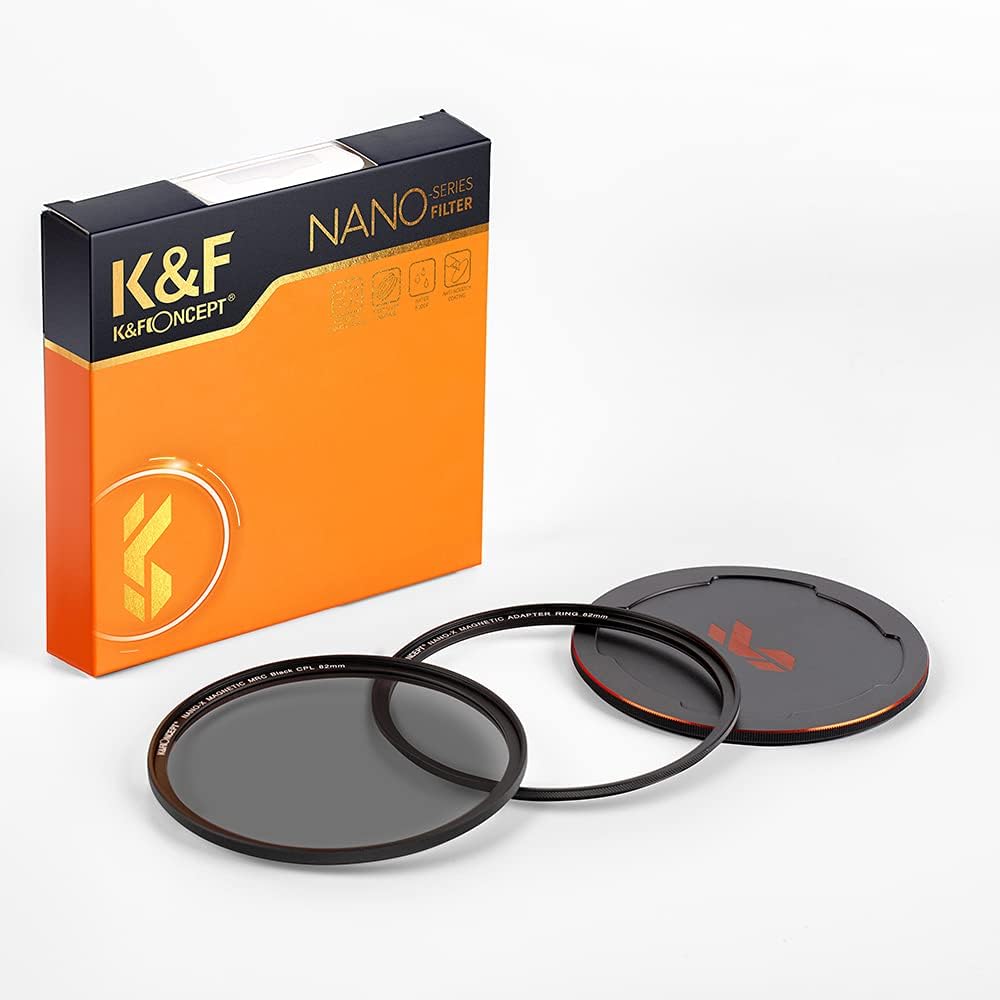 55mm Circular Polarizing Filter Kit with Adapter Ring and Lens Cap T17080