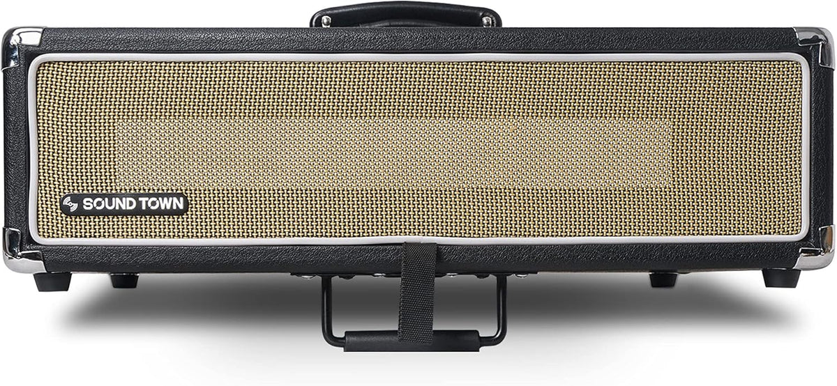 Vintage 2U Amp Rack Case with Rubber Feet, Black E178