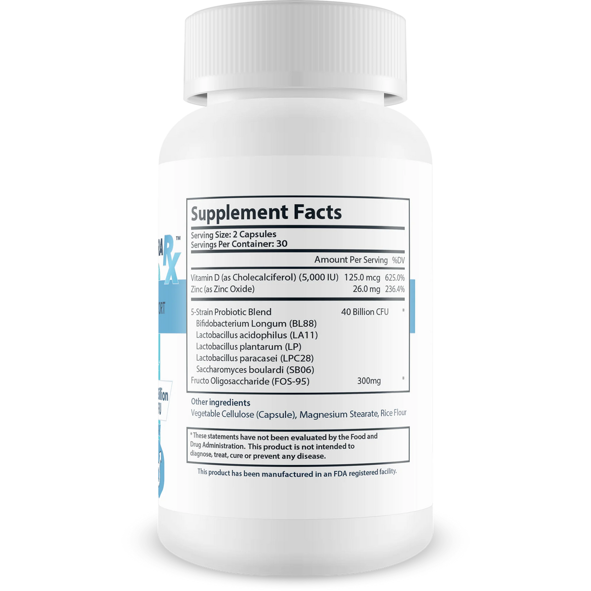Male Probiotic Support with 40 Billion CFU C410556