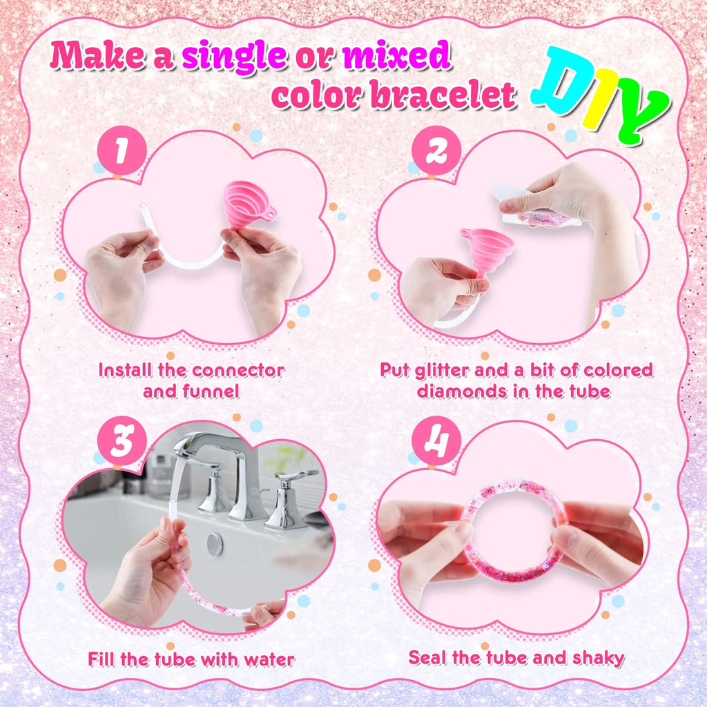 Bracelet Making Kit for Girls Art and Craft Toy F21259