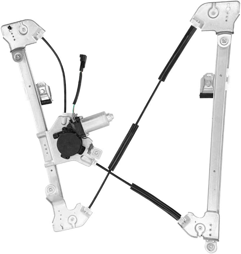 Front Left Power Window Regulator with Motor Assembly for 2004-2008 Ford F-150 Pickup, Pack of 2 A5907