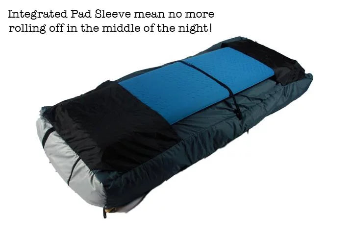 Multi-Down Hooded Mummy Sleeping Bag B858