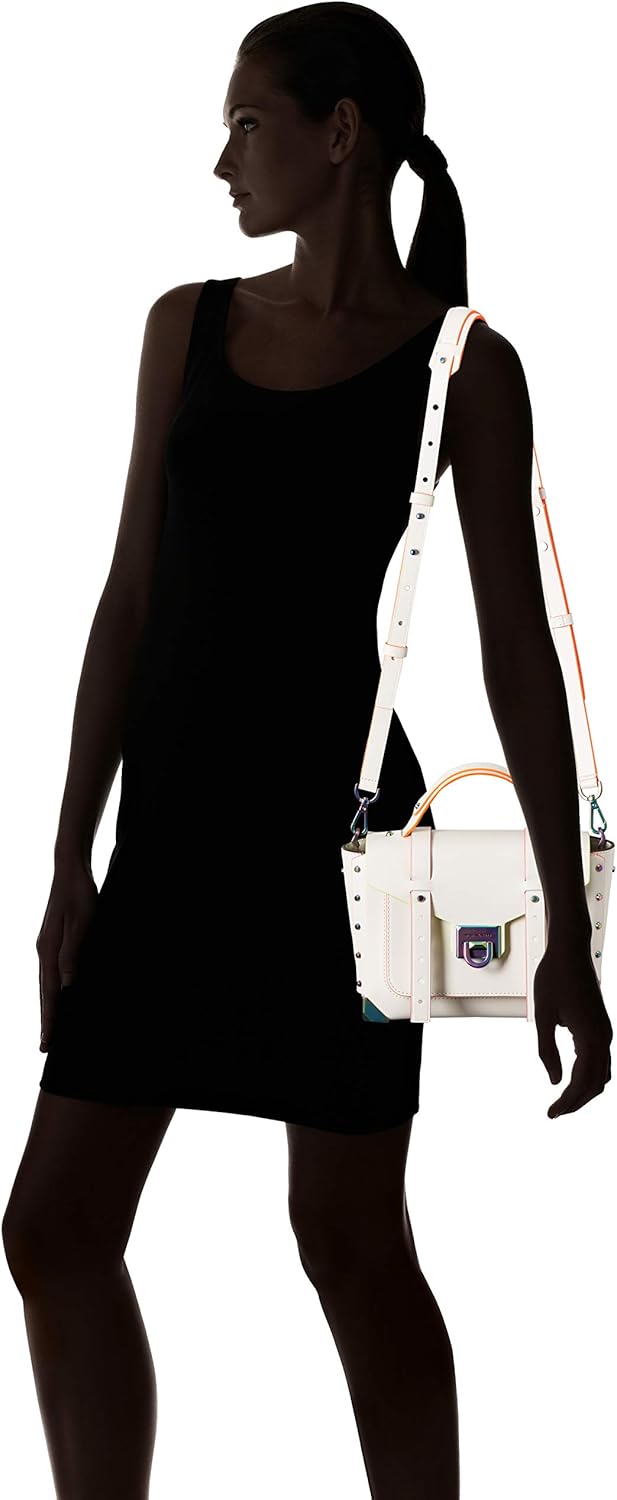 Optic White Medium Top-Handle Satchel Q10884