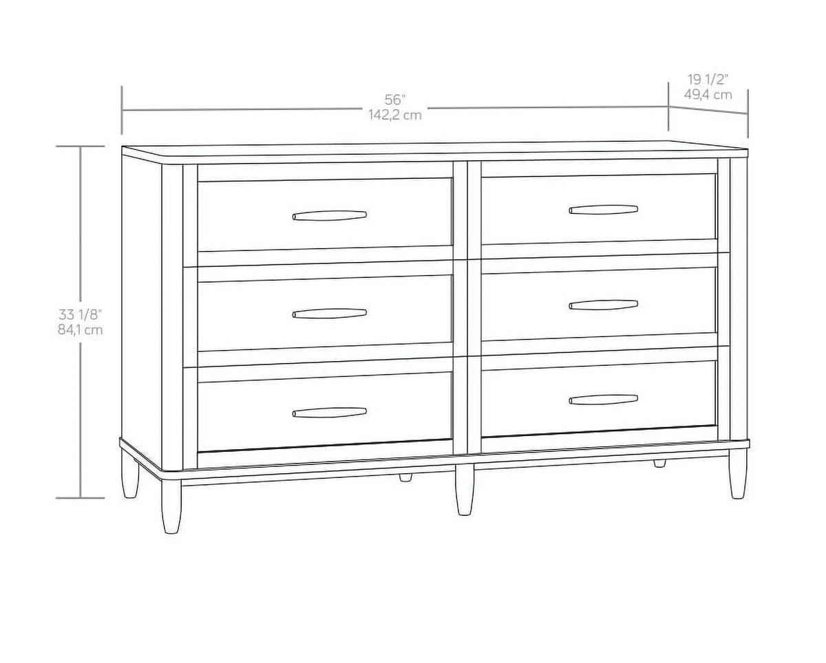 6 Drawer Dresser V682