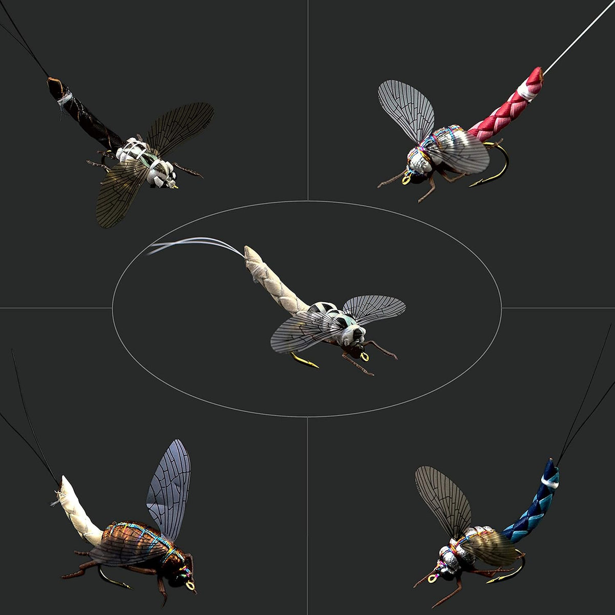Fly Fishing Flies Kit Pack of 2 D721040