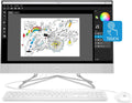 24-inch All-in-One Touchscreen Desktop Computer, AMD Ryzen 5 4500U Processor, 12 GB RAM, 512 GB SSD, Windows 10 Home, Silver I933