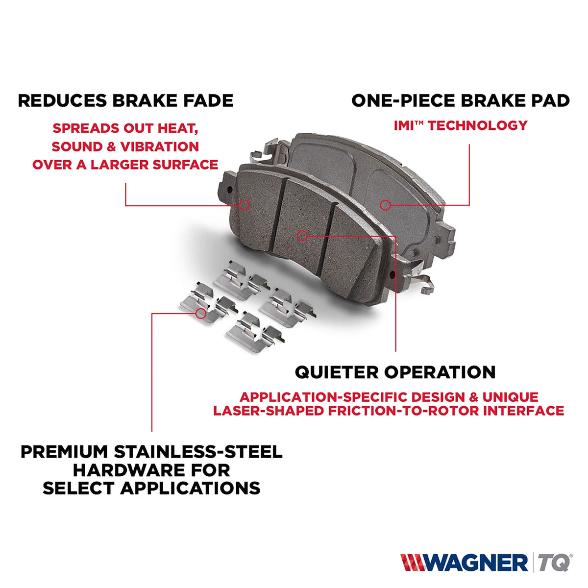 Ceramic Disc Brake Pad Set C264