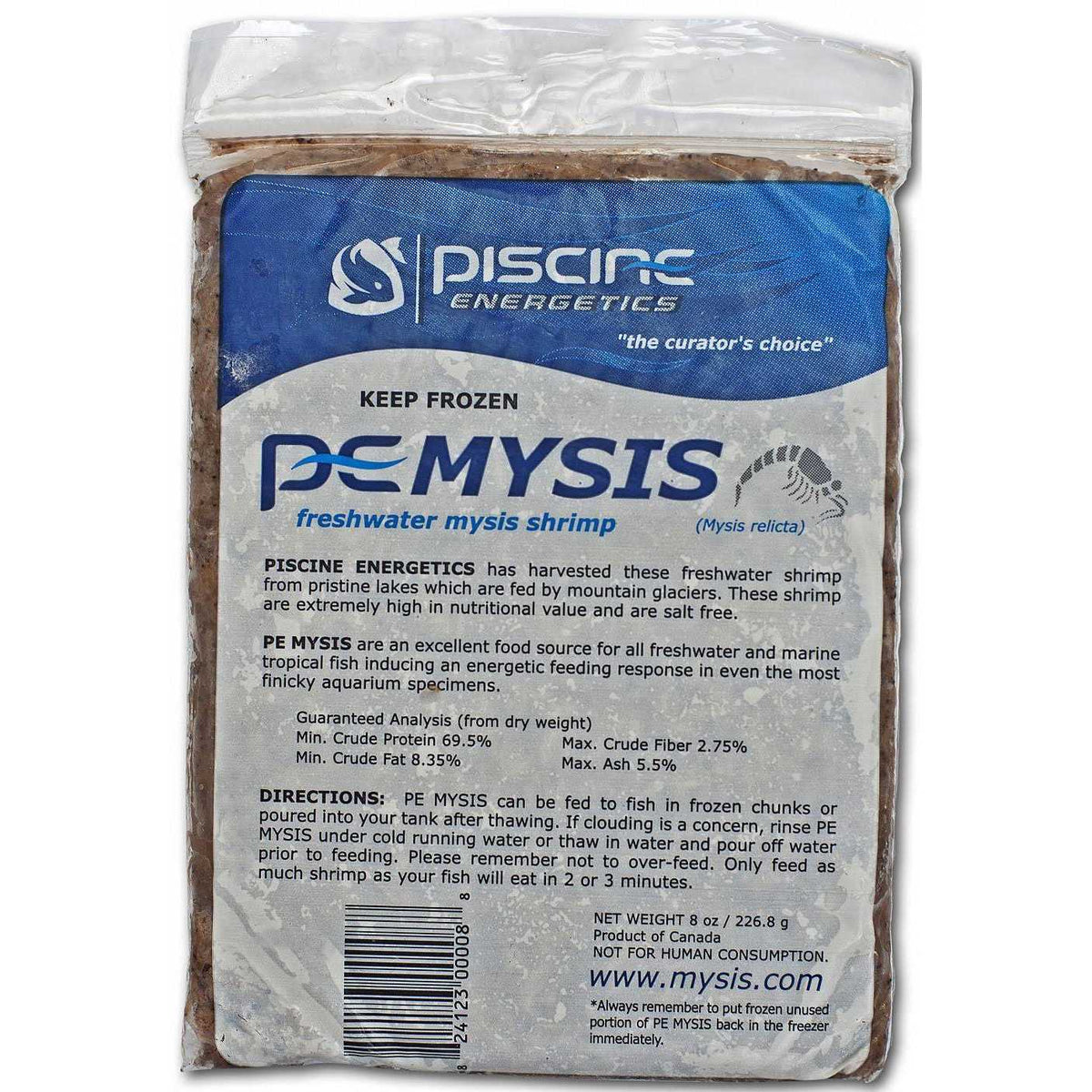 Frozen Mysis Shrimp Fish Food D555558