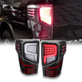 For 2016-2023 Nissan Titan LED Tail Lights Black Housing T212966