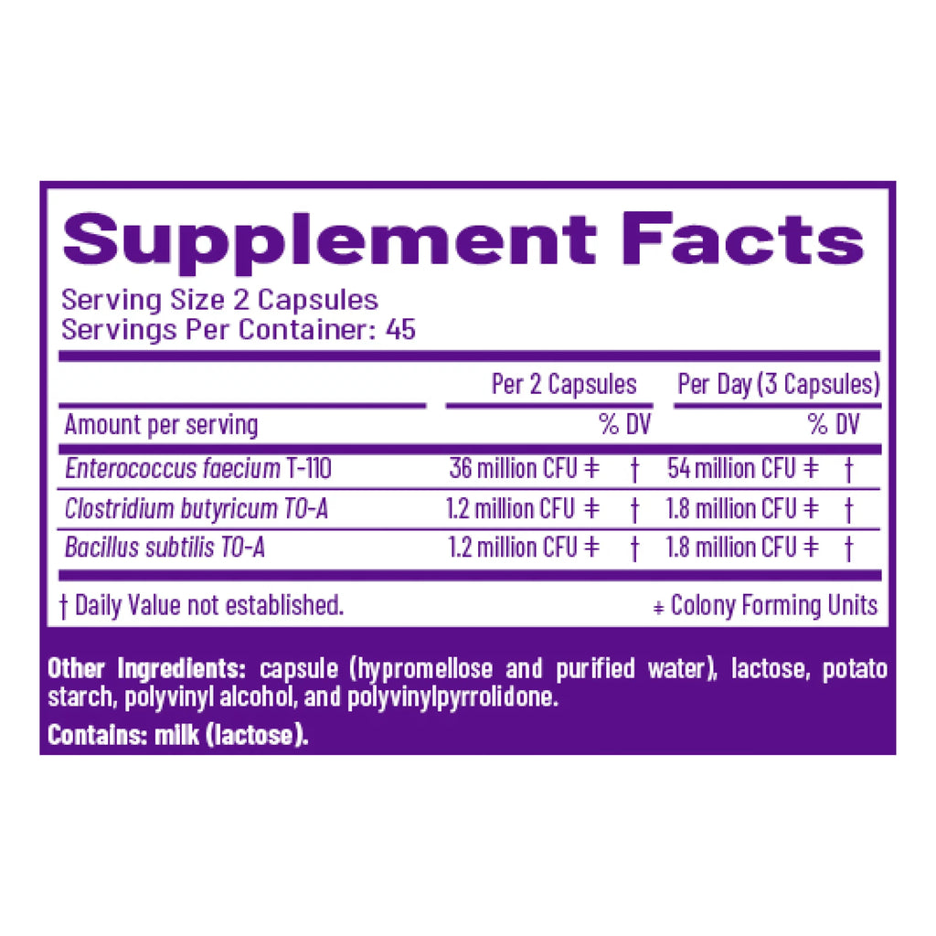 Probiotic 3 Dietary Supplement 90 Capsules H7588