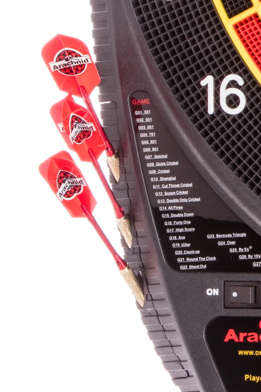 Electronic Dartboard with 27 Games and 123 Variations for 8 Players E8506