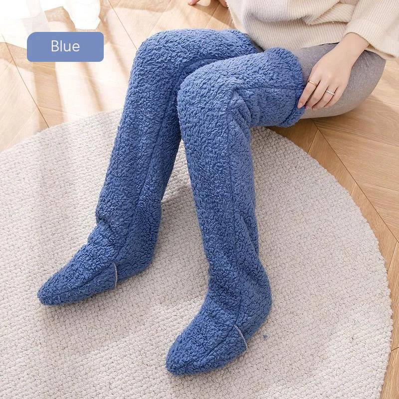 High Fuzzy Long Socks B270