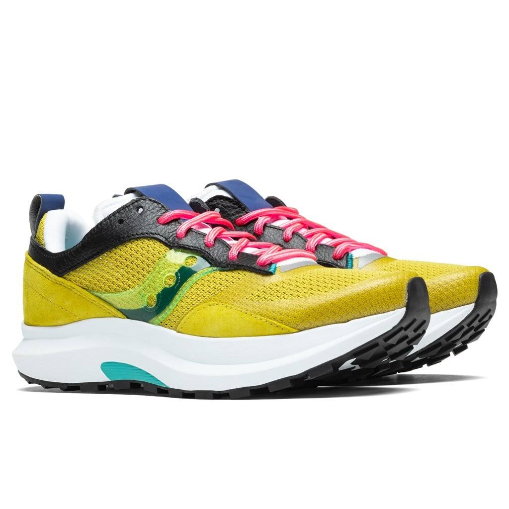 Yellow Blue Saucony Jazz Hybrid Shoes T77050