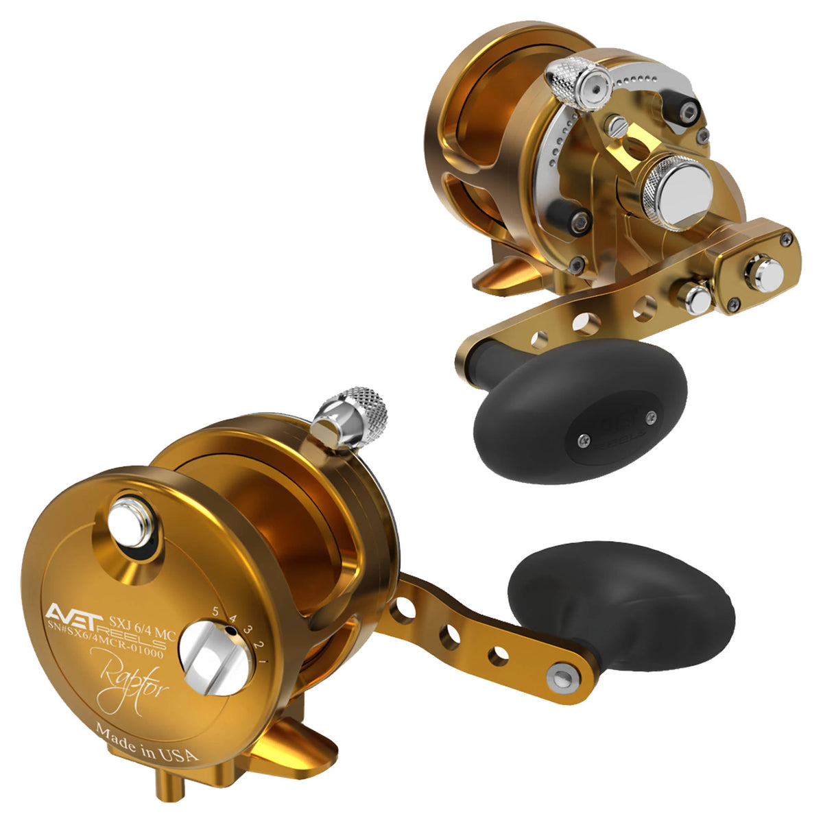 2-Speed Lever Drag Casting Reel Blue C25704