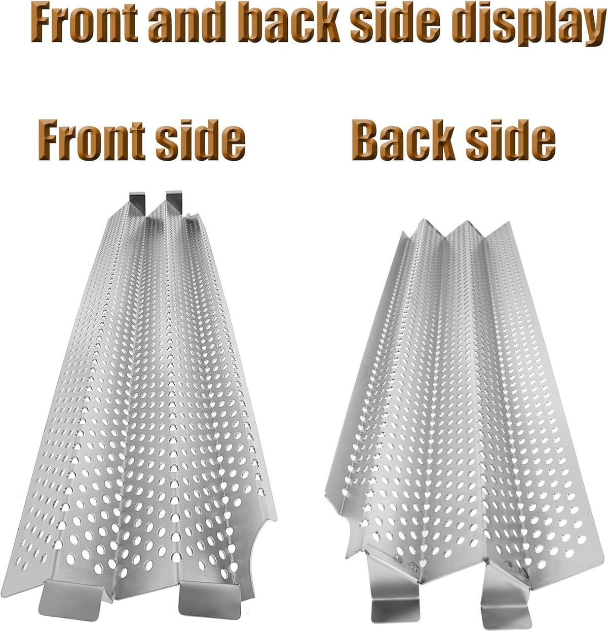 Stainless Steel Heat Plates Replacement Parts, 8PCS F531