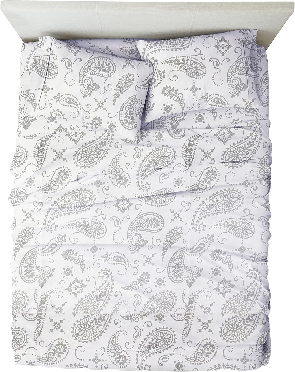 Ivory California King Size 4 Pcs Bed Sheets Set T70419