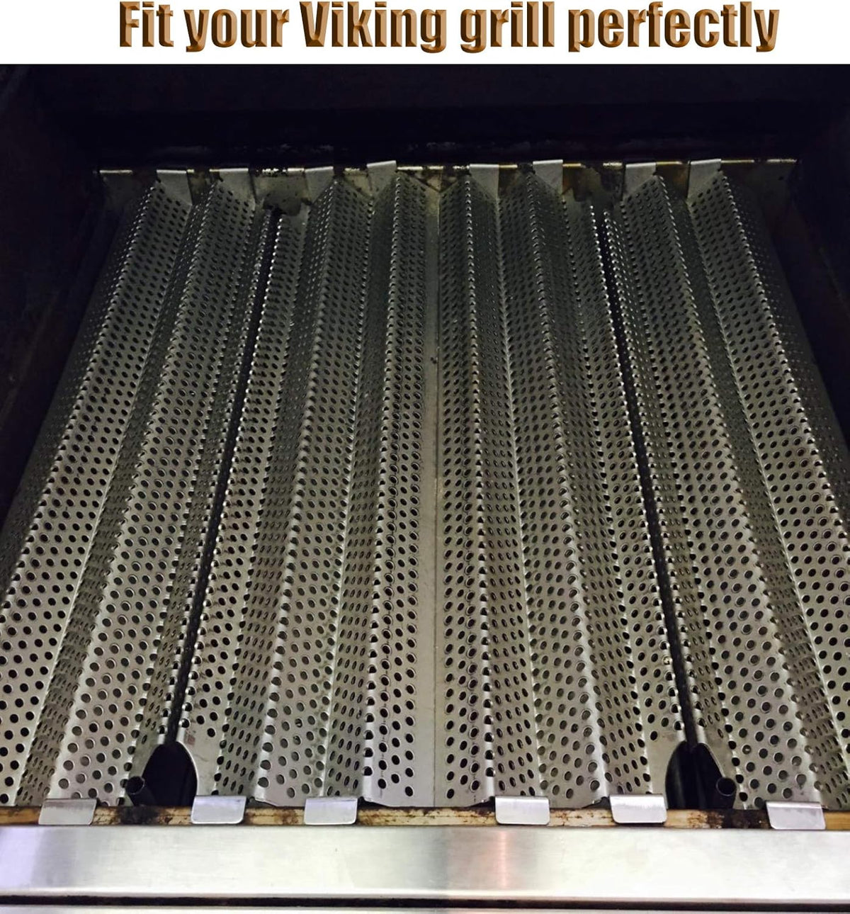 Stainless Steel Heat Plates Replacement Parts, 8PCS F531
