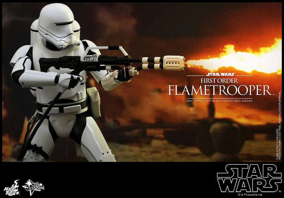1:6 Scale First Order Flame Trooper Figure O61942