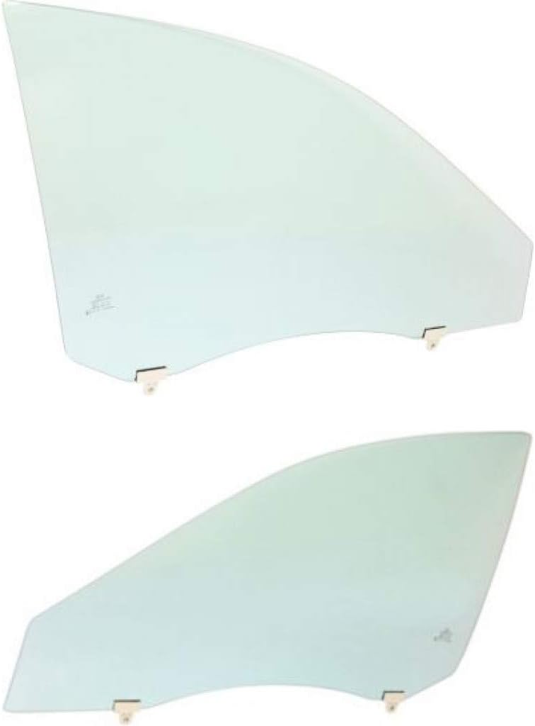 Door Window Glass Pair for Toyota Camry 2002-2006 Front 4-Door U3599
