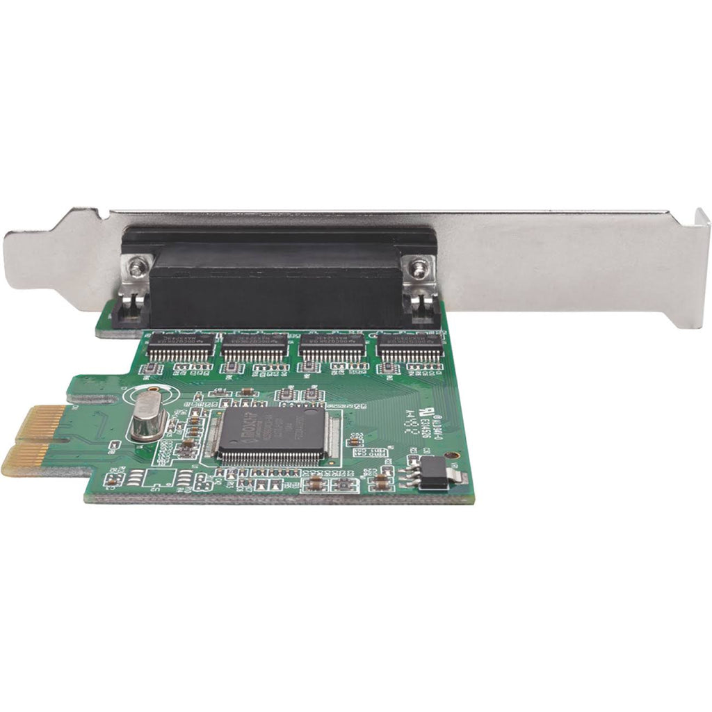 4-Port DB9 RS-232 Serial PCI Express Card with Breakout Cable W382058