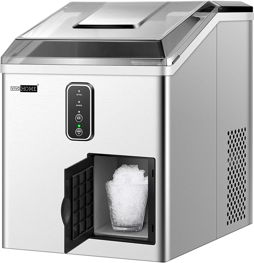 2 in 1 Countertop Ice Maker & Ice Shaver Machine, 33lbs/Day M37896