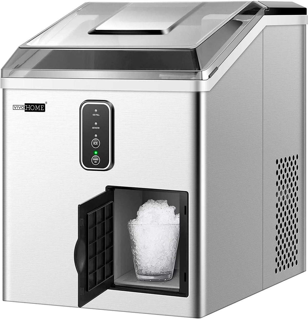 2 in 1 Countertop Ice Maker & Ice Shaver Machine, 33lbs/Day M37896