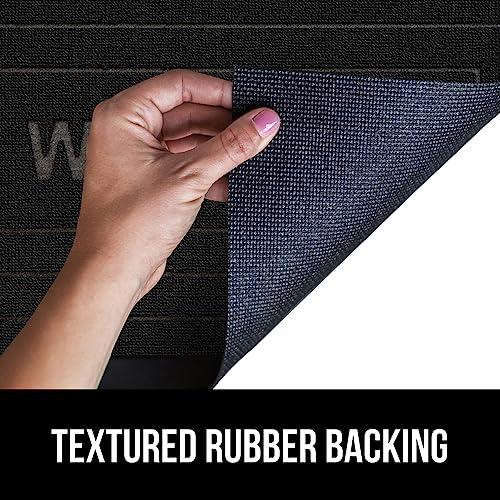 Gray Diamond 17x29 Natural Rubber Doormat D845209