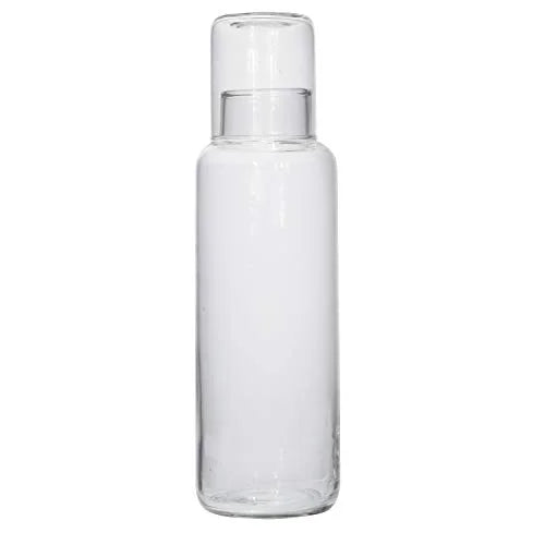 Recycled Glass Set of 2 Decanter I9825