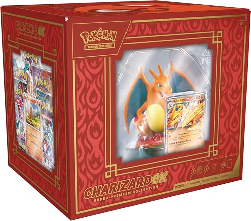Trading Card Game Collection with 3 Foil Promo Cards, 1 Card-Display Figure & 10 Booster Packs C929